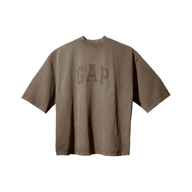 Balenciaga X YEEZY T Shirts Unisex Brown-0