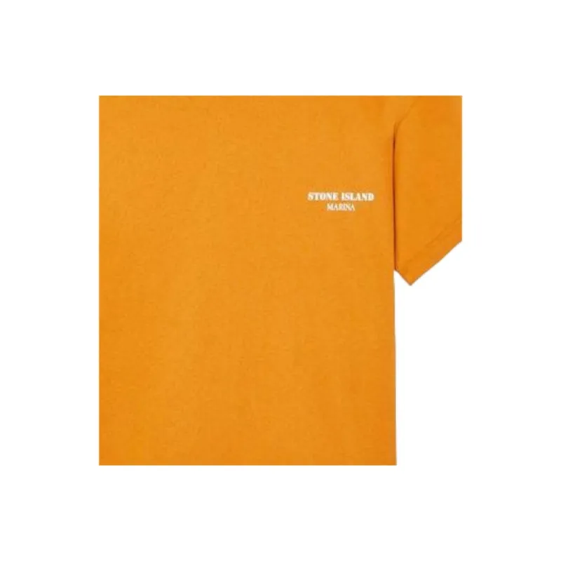 STONE ISLAND T Shirts Unisex Rusty Yellow-3