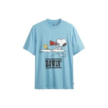 Levis T Shirts Men Blue