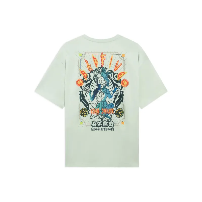 LiNing Badfive T Shirt Unisex Foam Green-0