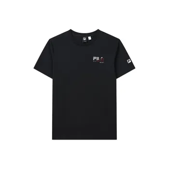 FILA Athletics Set in Sleeve T Shirt Men's Pitch Black