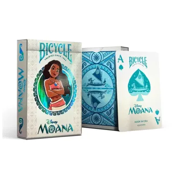 BICYCLE Collaboration Disney Entertainment Flower Cut Theme Ocean Adventure Moana Poker Cards