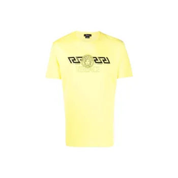 VERSACE T Shirts Men Yellow