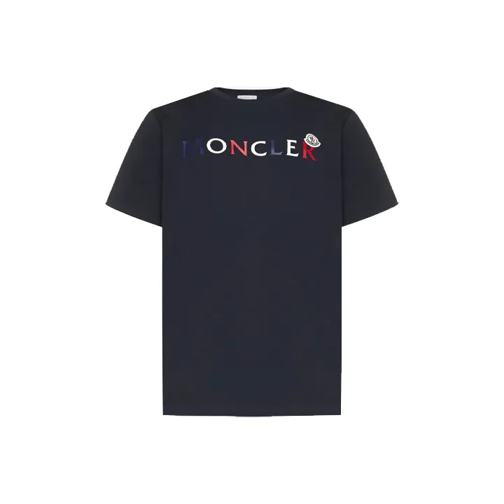 Moncler SS22 T Shirts Men Blue-0