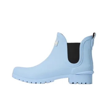 BARBOUR Wilton Wellingtons Rain Boots Women's Sky Blue