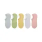 [5 Pack, Boneless 100% cotton]Blue+Light Green+Ginger Yellow+Light Purple+Flesh Pink