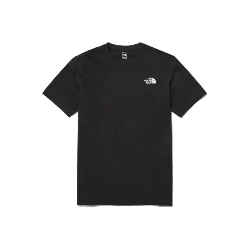 THE NORTH FACE Cotton Basic Ss R Tee Black Korea Version