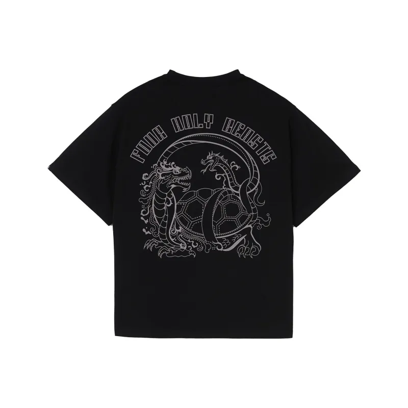 LUJIAMEN Four Spirits T-Shirt Unisex-0
