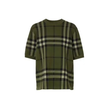Burberry T-Shirts Men Green