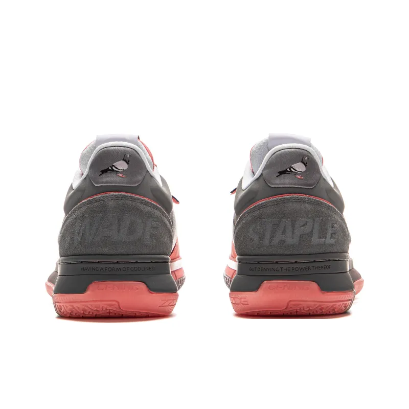 LiNing Wow1 Low Cushioning, Slip Resistant, And Abrasion Resistant Low Top Basketball Shoes Men's Orange Gray-5