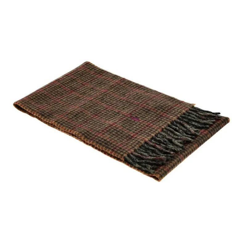 Polo Ralph Lauren Wool Knit Scarves Unisex Brown-1