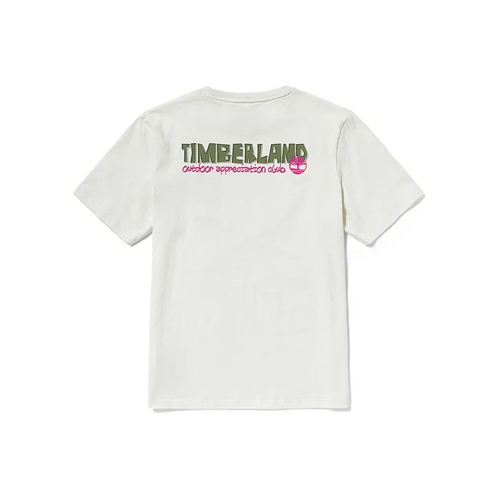 Timberland T Shirt Men's Vintage White-0
