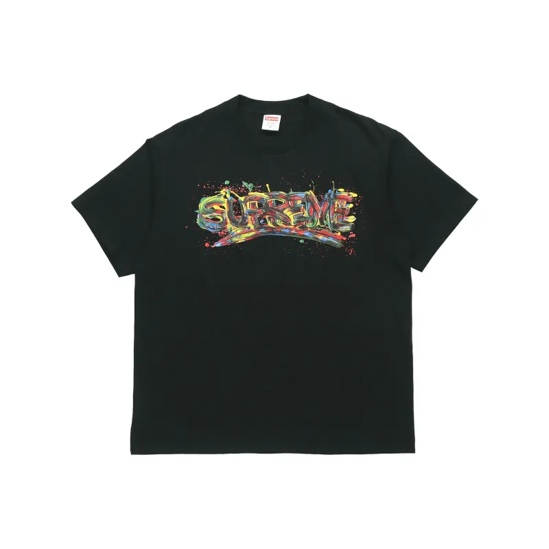 Supreme Paint Logo Tee-0