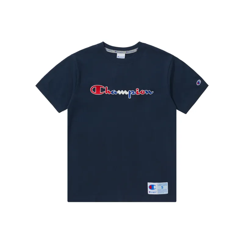 Champion SS22 Crew Neck Fitted Straight Short Sleeved T Shirt Japan Version Unisex-10