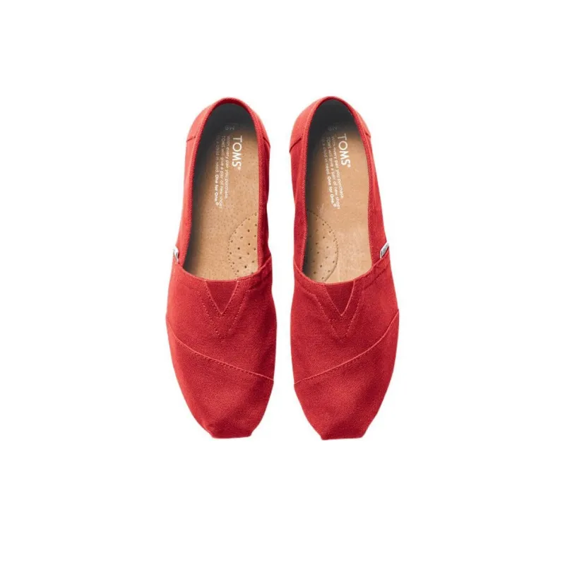 Toms Alpargatas W Casual Single Shoes Women's Red-2