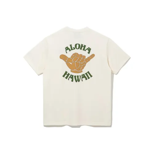 New Era SS22 T Shirt Unisex Ivory White