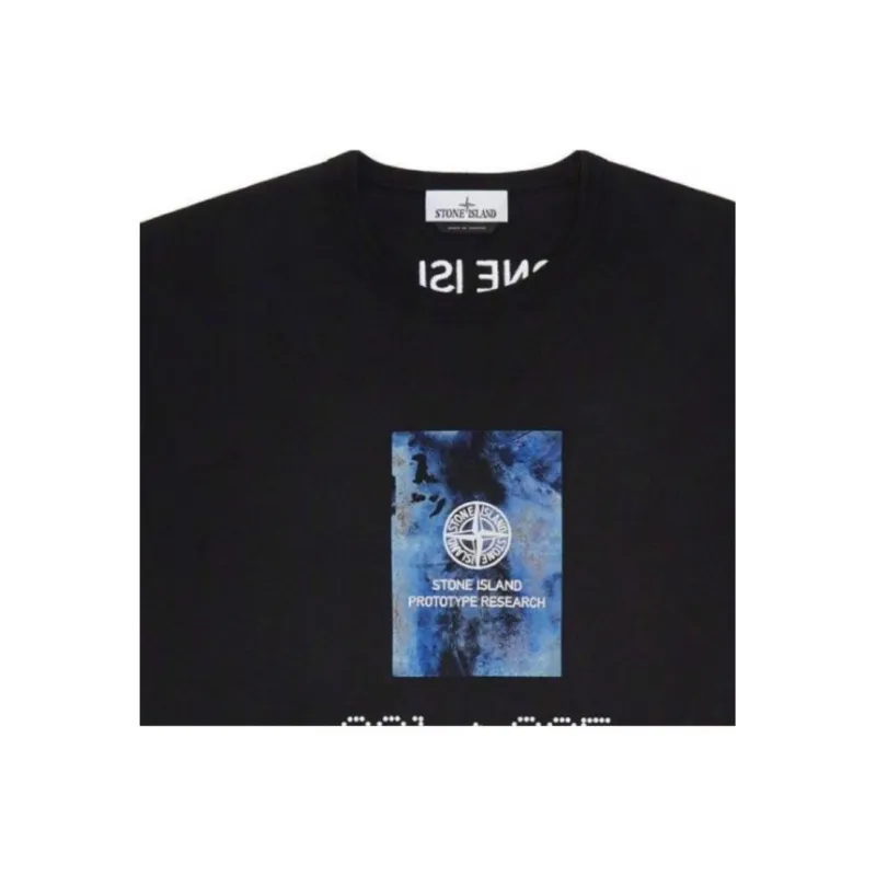 STONE ISLAND T Shirt Men's Black-1