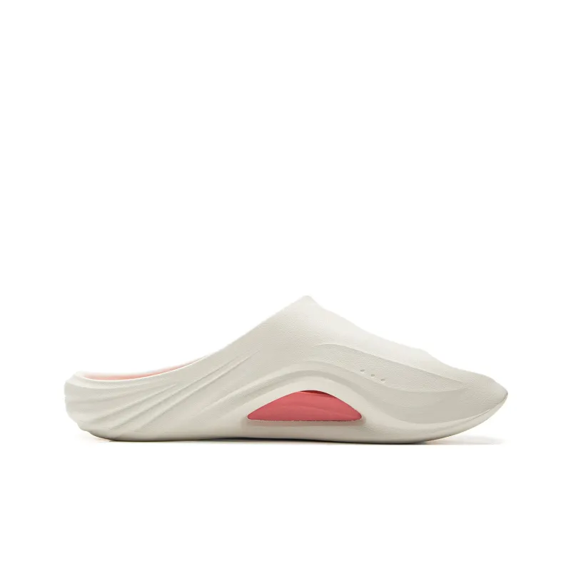 LiNing SOFT SLIPPER Slip Resistant Quick Dry Slide Slippers Unisex Beige-1