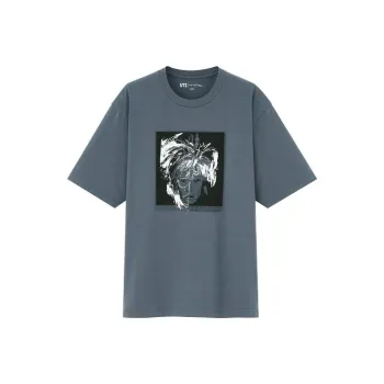 UNIQLO x Warhol X Kawamura T Shirt Unisex Asphalt Gray