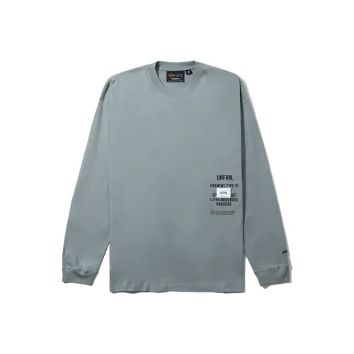 Alpha Industries SS22 Straight Long-Sleeved T-Shirt Unisex