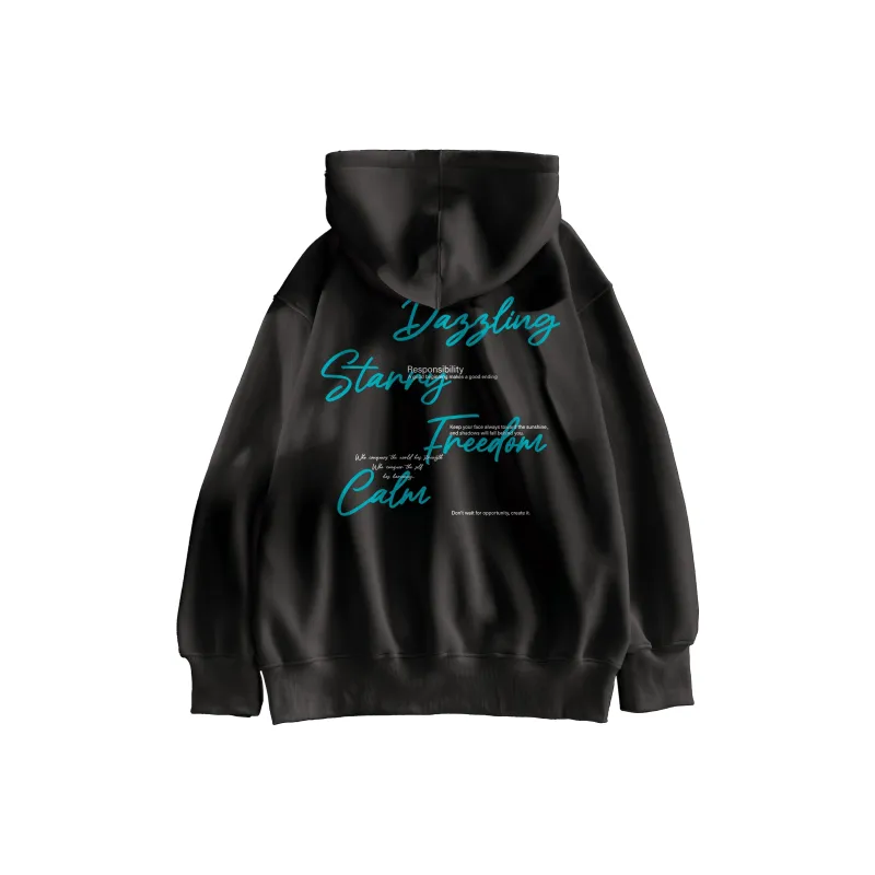 Warrior Huichao Riding The Wind Collection Sweatshirt Unisex Black-1
