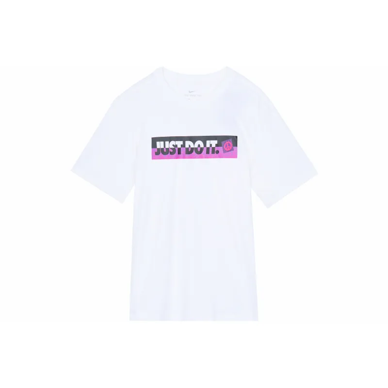 Nike T Shirts Men White-0