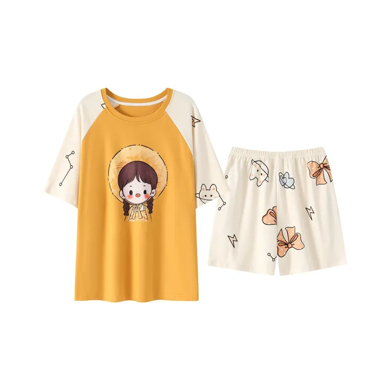 GOSO Pajama Set Women's Sunflower-0