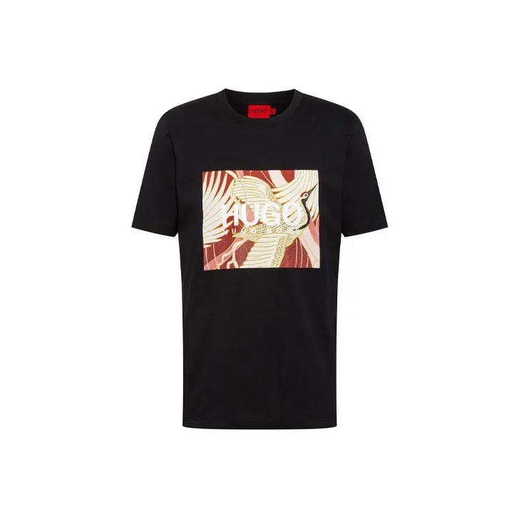 HUGO BOSS T Shirts Men Black-0