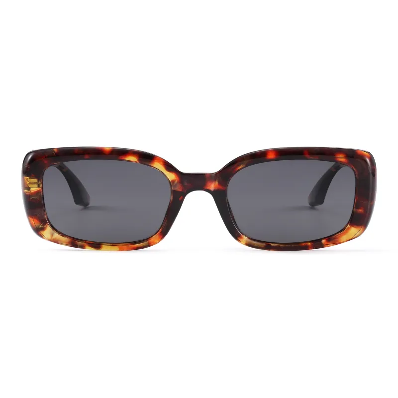 PULAIS Plate Frame Irregular Shape Sunglasses Unisex-2