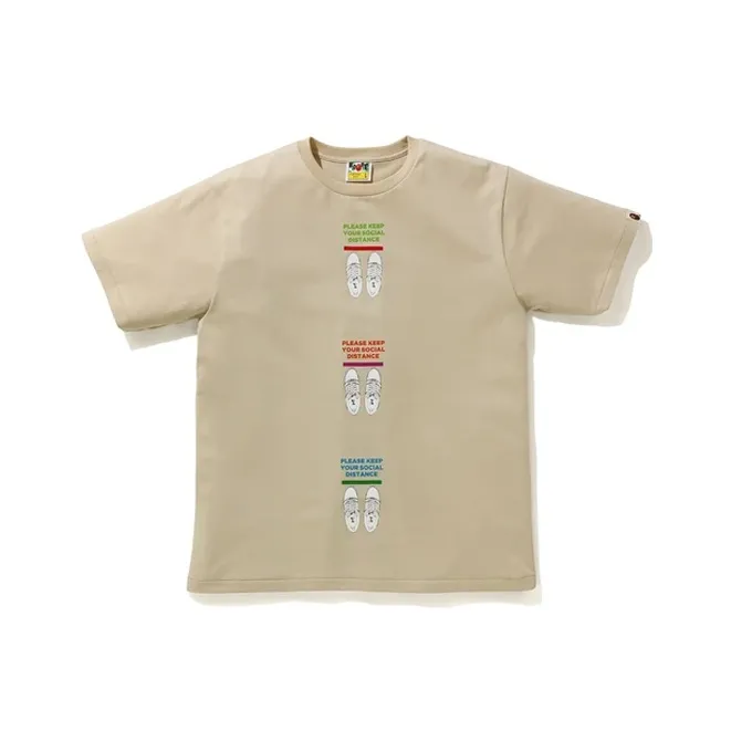 Bape Social Distance Sta Tee-2