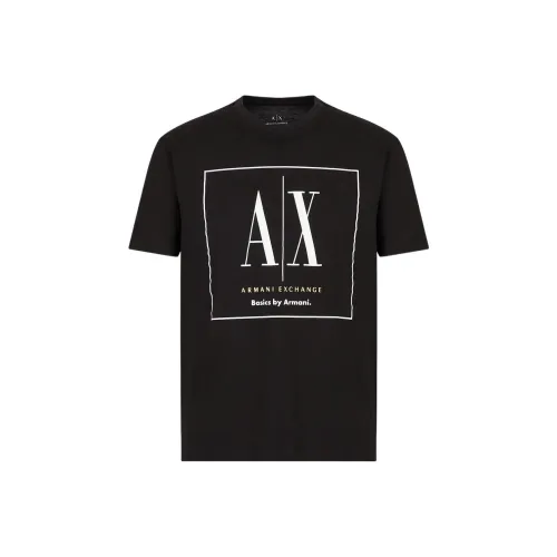 ARMANI EXCHANGEAE SS23 T Shirt Men's Black
