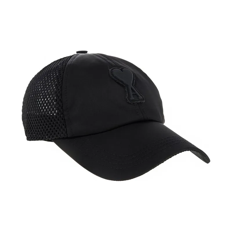 AMIPARIS Polyamide Baseball Caps Unisex Black-2