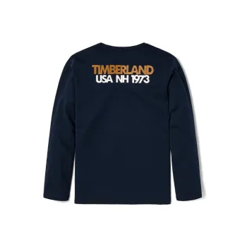 Timberland Set in Sleeve T Shirt Men's Dark Sapphire