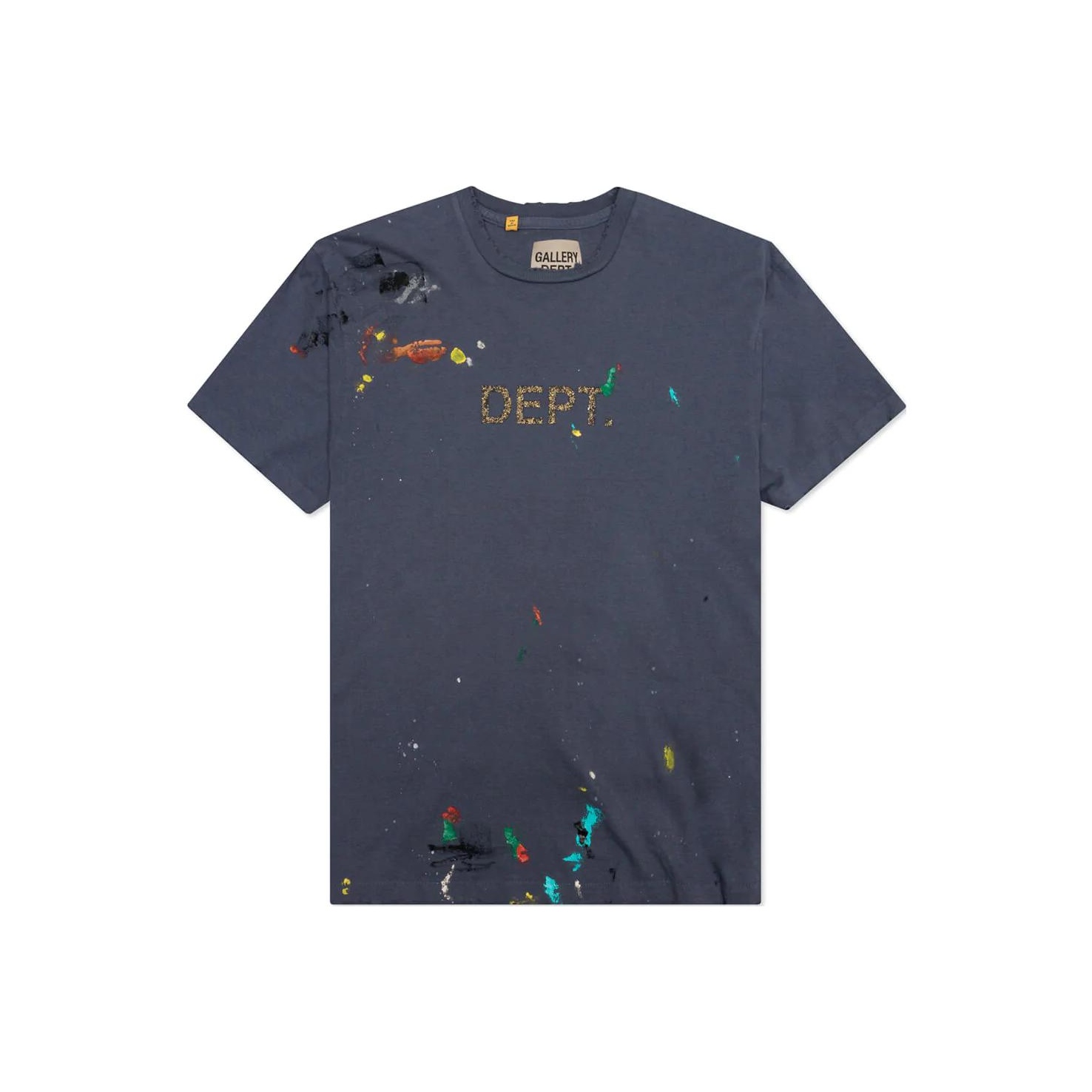 Tシャツ・カットソー GALLERY DEPT Men Tops AST 10004 NAVY BLUE Men's Designer T-shirt | The Webster