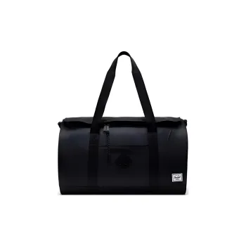 Herschel Recycled Material Storage Bag Handbag Travel Bag Unisex Black