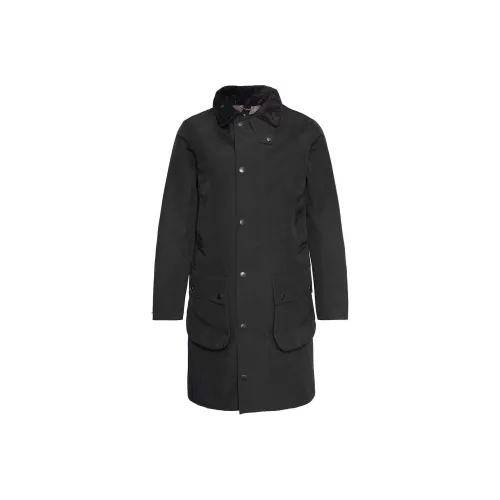 BARBOUR Coats Men Black