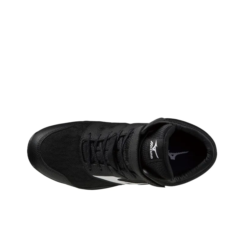 Mizuno Almighty SDII 13 High Top Casual Shoes Men's Black White-2