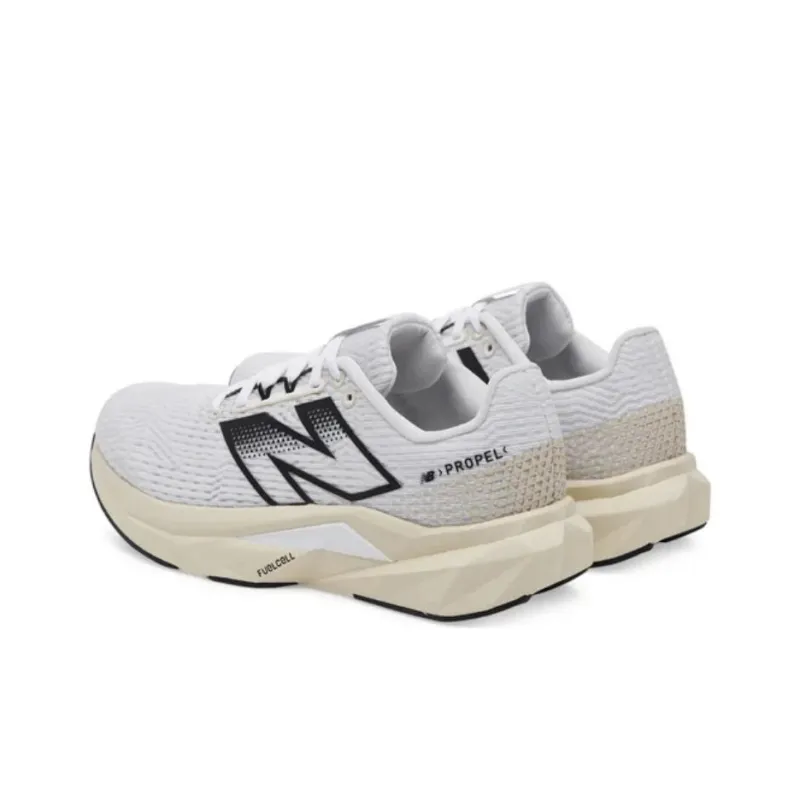 New Balance FuelCell Propel V5 Anti Slip Wear Resistant Low Top Running Shoes Women's White-3