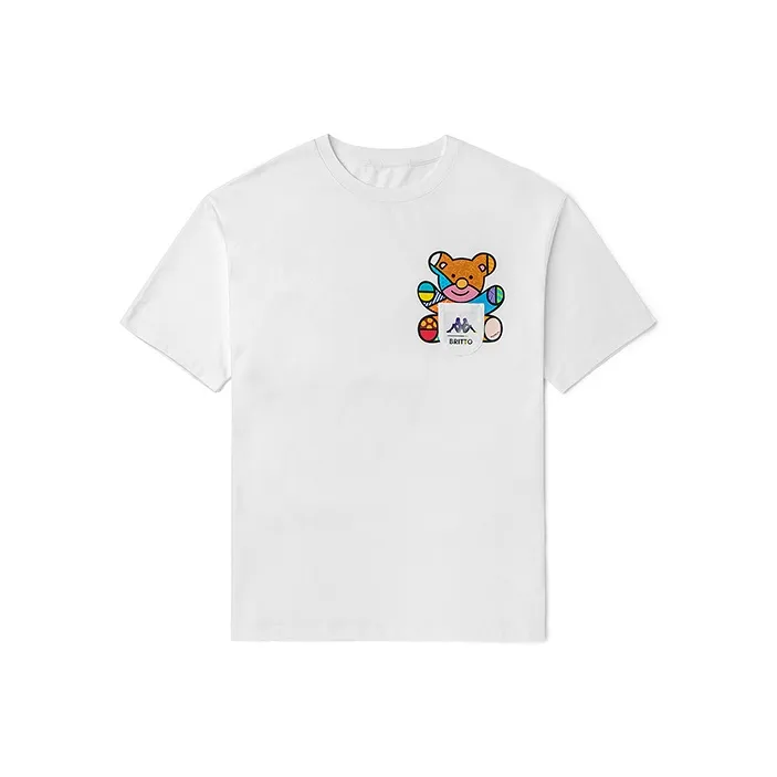 Kappa x Britto Drop Shoulder Sleeve T-Shirt Unisex-0