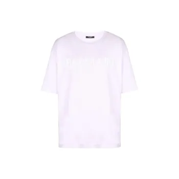 BALMAIN SS23 T Shirt Unisex Lavender Purple