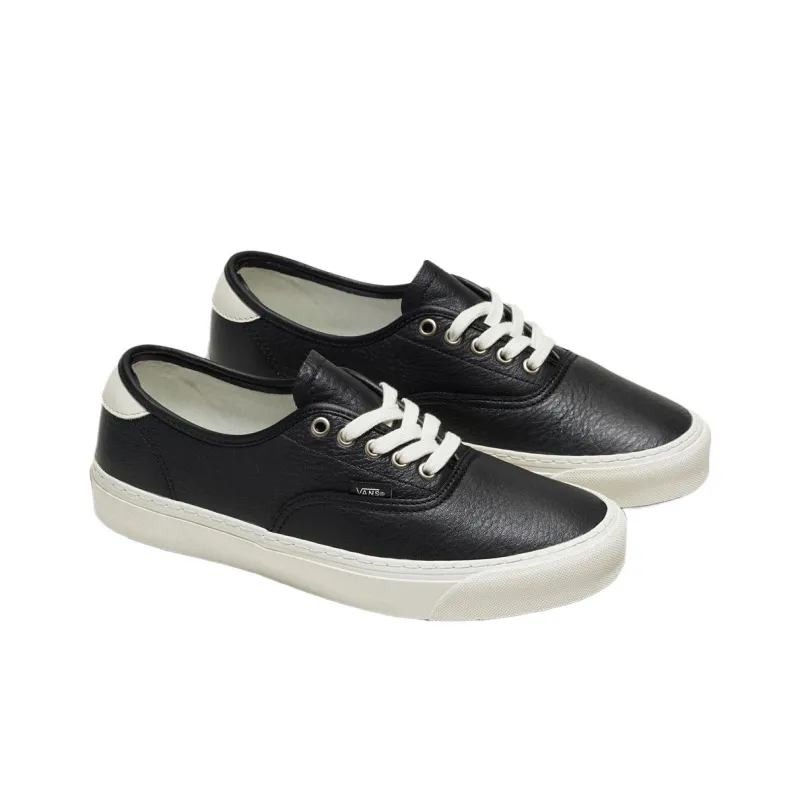 Vans AUTHENTIC LUX Low Top Skateboard Shoes Unisex Black-1