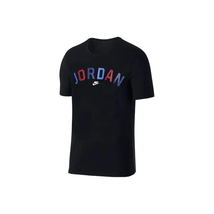 Jordan T Shirts Men Black-0