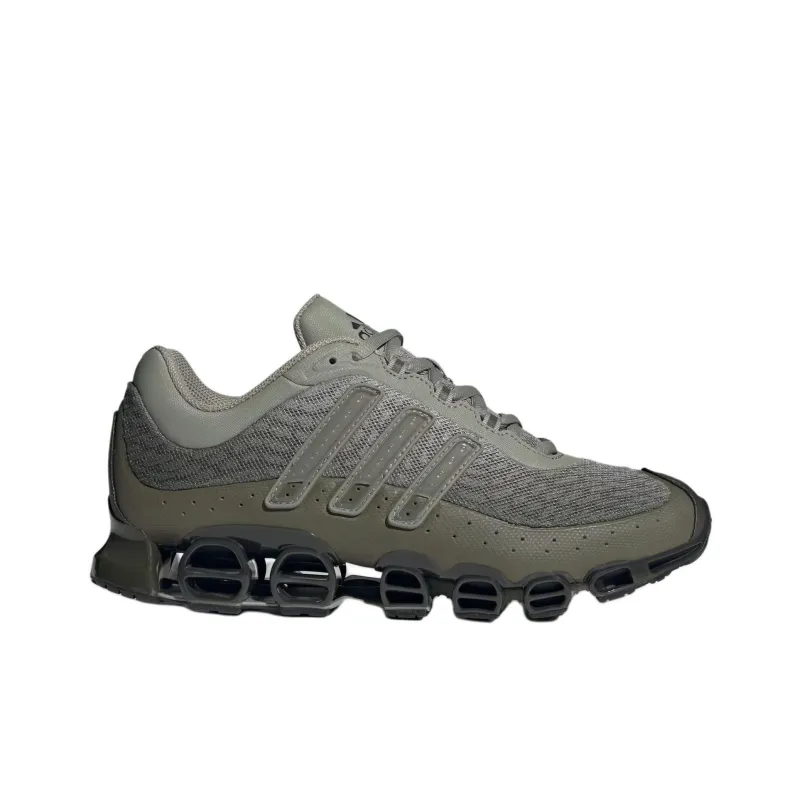 Adidas Anti Slip Wear Resistant Low Top Casual Running Shoes Unisex Gray Green-1