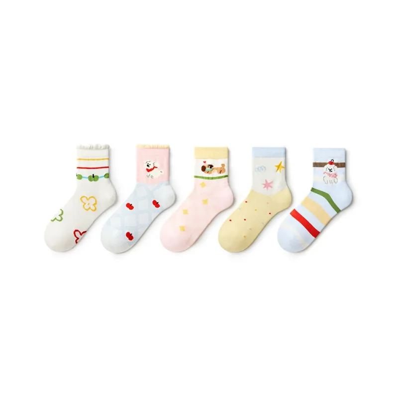Primeet Ankle Socks Women's 5 Pack Cute Squad-0