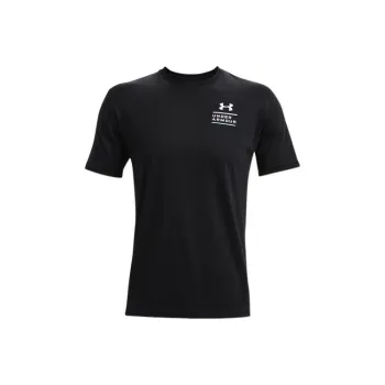 Under Armour Set in Sleeve T Shirt Men's Black