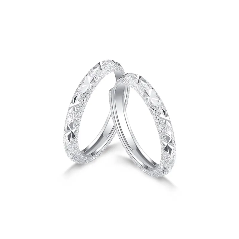 NUSQ Sterling Silver Rings Women's-5