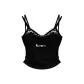 Black Mock Two-Piece