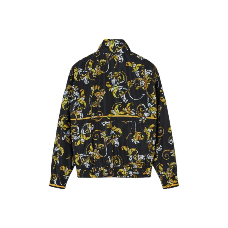 VERSACE JEANS COUTURE Jackets Coats Men's Black Gold-1