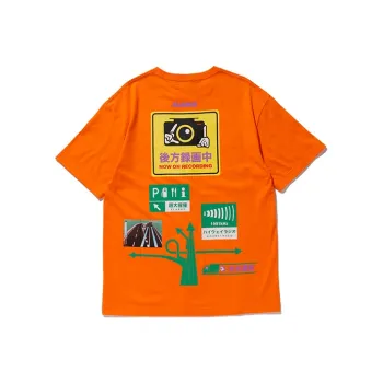 XLARGE Straight T Shirt Unisex Orange