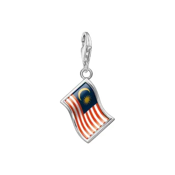 Thomas Sabo Silver Pendants Women's Red